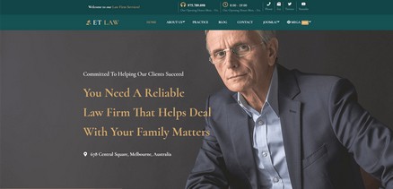 Law - Laws Firms and Lawyers Premium Joomla 4 Template