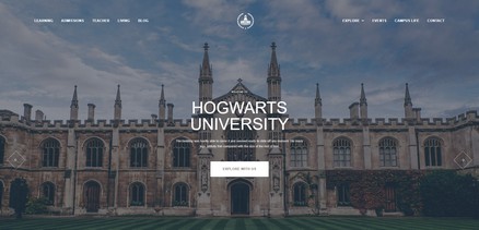 Academy - Education & University Websites Joomla Template