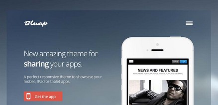 Bluap - Mobile Application Websites Joomla 4 Template