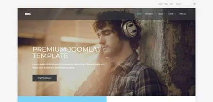 Box - Responsive eCommerce Websites Joomla Template