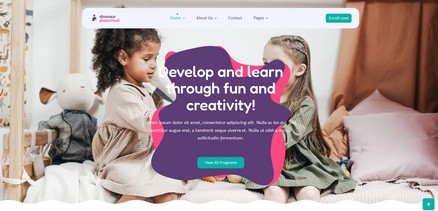 Edukid - Professional Joomla Kindergarten template