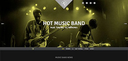 Music Band - Responsive Music Band Joomla 4 Template