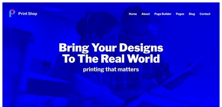 Print Shop - Joomla 4 Template Print Shops Printing Offices