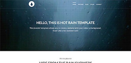 Rain - Responsive Multipurpose Premium Joomla 4 Template