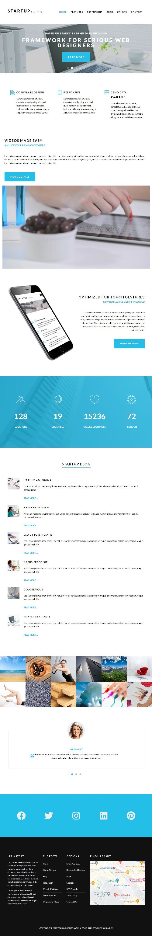 Startup - Responsive Business Startup Joomla 4 Template