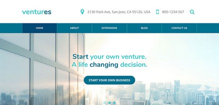 Ventures - Responsive Corporate Business Joomla 4 Template