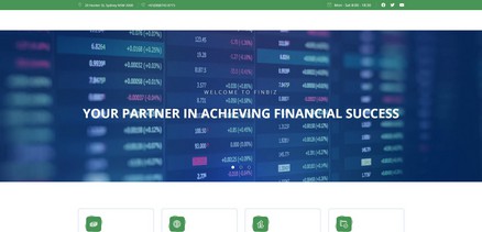 FinBiz - Business Finance Consulting Joomla 4 Template