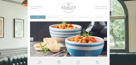 Ashley - Light Clean Professional Joomla Template