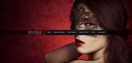 Boutique - Touch of Style and Class Joomla Template