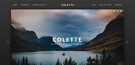 Colette - Responsive Multi-purpose Websites Joomla 4 Template
