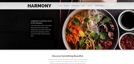 Harmony - Clean and Precise Joomla Template