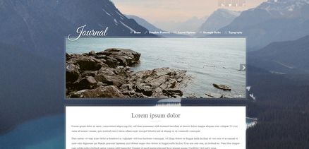 Journal - Artistic and Detailed Joomla Template
