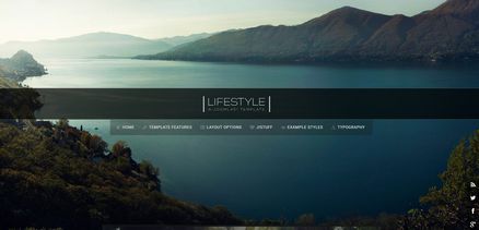 LifeStyle - Creative and Professional Joomla Template