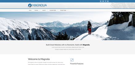 Magnolia - Clean and Professional Joomla Template