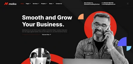 Meika - Creative Agency Joomla Template