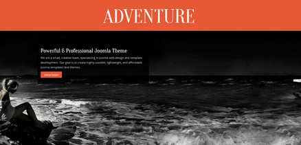 Adventure - Responsive Sports Adventures Joomla Template