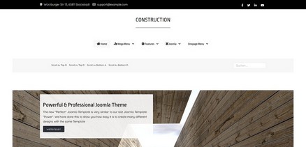 Construction - Construction & Builders Joomla Template