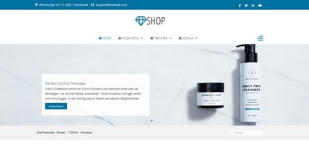 Shop - eCommerce Multipurpose Websites Joomla Template