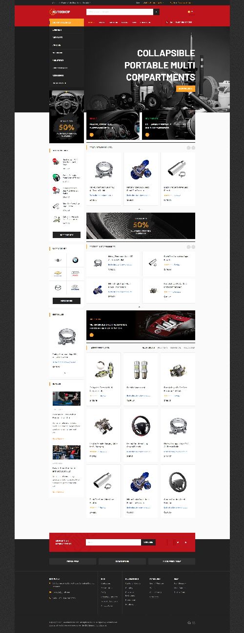 JA Autoshop - Professional eCommerce Sites Joomla Template