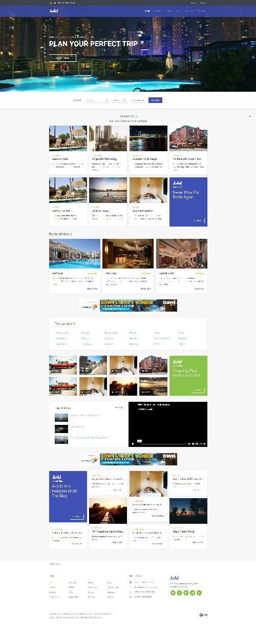 JA Hotel - Joomla 4 Template for Hotel and Travel Websites
