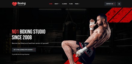 JA Boxing - Gym, Fitness & Boxing Joomla template