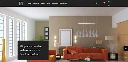 JA Elicyon - Interior Design eCommerce Joomla 4 Template