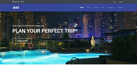 JA Hotel - Joomla 4 Template for Hotel and Travel Websites