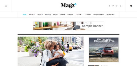JA Magz II - Joomla 4 Template for News and Magazine Sites