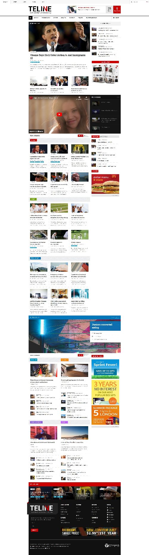JA Teline V - Joomla 4 Template News and Magazine Websites