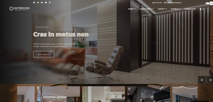 Pafup - Modern Interior Design Joomla Template