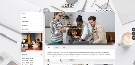 Zablon - Startup, Business and Consulting Joomla Template
