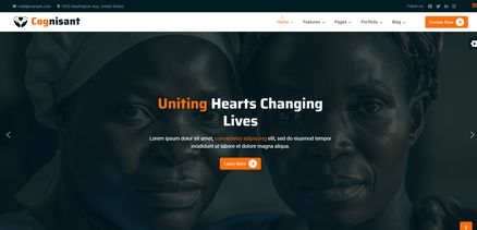 Cognisant - Nonprofit Charity Joomla Template