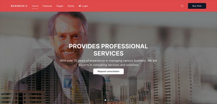 Business II - Premium Business Websites Joomla 4 Template