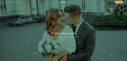 Minimal - Premium Photographer Portfolio Joomla 4 Template
