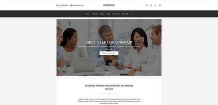 Startup - Responsive Startup Business Joomla 4 Template
