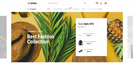 Arino - Joomla eCommerce Template for Online Stores & Shops