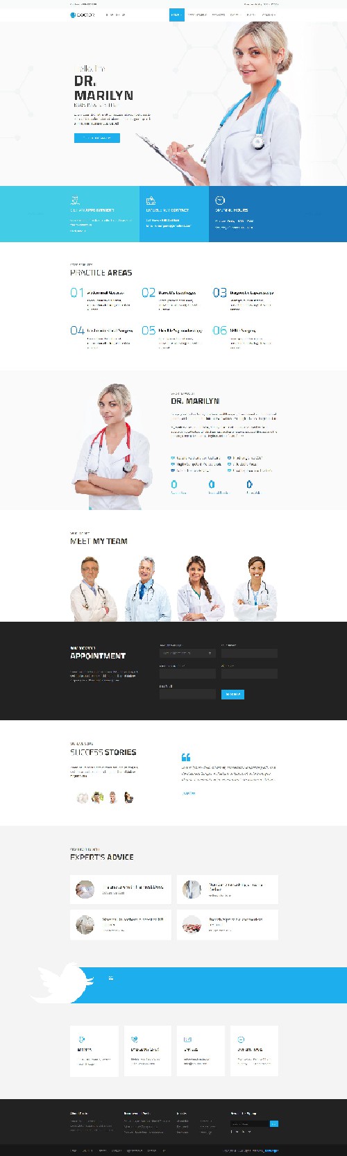 Doctor - Joomla 4 Template for Medical Clinic Sites