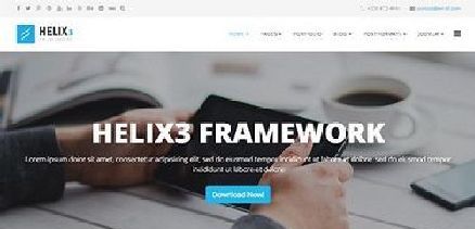 Helix3 - Basic Template Framework for Joomla 4 websites