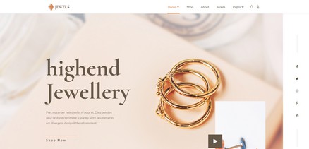 Jewels - Jewellery & Watch eCommerce Joomla Template