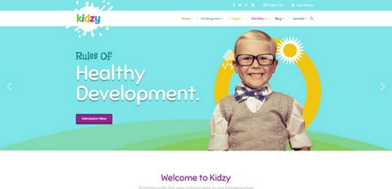 Kidzy - Joomla 4 Template for Kindergartens and Elementary Schools