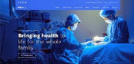 Medico - Joomla 4 Template for Hospital, Clinic & Healthcare