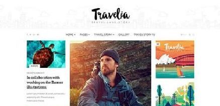 Travelia - Joomla 4 Template for Travel Blogs, Tour Guides