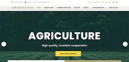 LT Agriculture - Agriculture Services Joomla 4 Template site