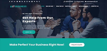 LT Business - Business and Corporate Joomla 4 Template