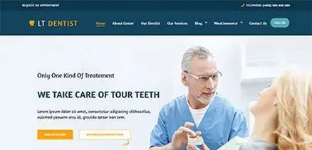 LT Dentist - Dentist, Medical Services Joomla 4 Template