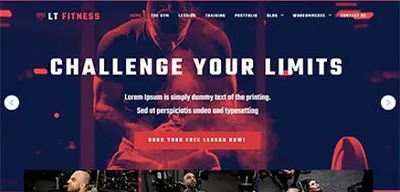 LT Fitness - Joomla 4 Template for Fitness Services