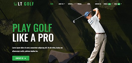 LT Golf - Responsive Premium Golf Joomla 4 Template