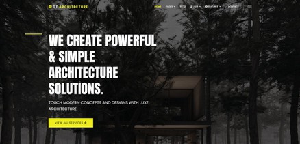 GT Architecture - Joomla 4 Template for Architects, Interior Designers, Construction Companies