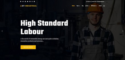 GT industrial - Professional Industrial Service Joomla 4 Template
