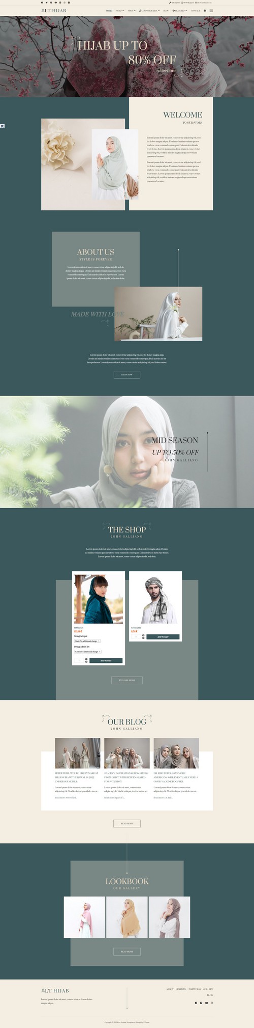 LT Hijab - Responsive Hijab Shop Joomla 4 Template